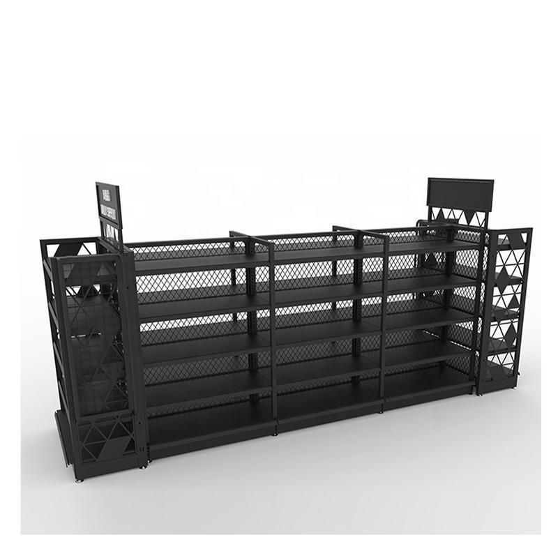 New Dividers Design for Fruit 4-Layer Used Supermarket Shelf