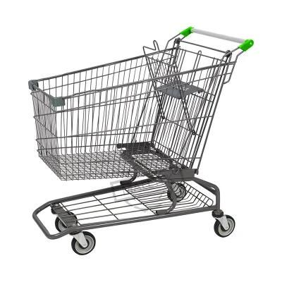Useful Grocery Store American Cart with Baby Seat