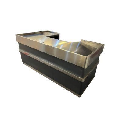 Checkout Counter Quick Checkout Stainless Steel Surface