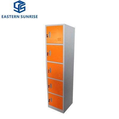 5 Door Metal Locker Available in Various Colors