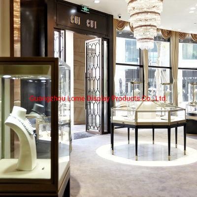 High End Jewelry Kiosk Design Furniture Jewelry Display Cabinet for Sale