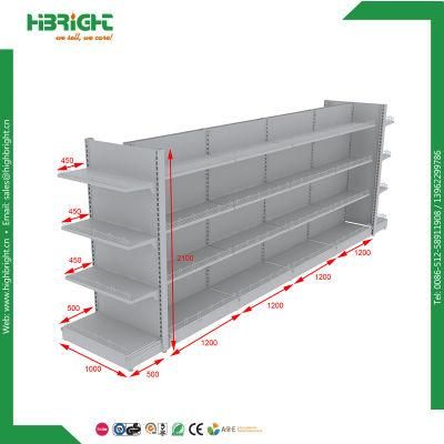 Wholesale Metal Gondola Shelving Supermarket Shelf