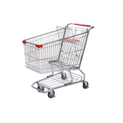 Custom Printing Logo 180L American Style Supermarket Model-dB Trolley