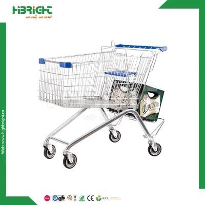 European Style Supermarket Trolley for Big Quantity