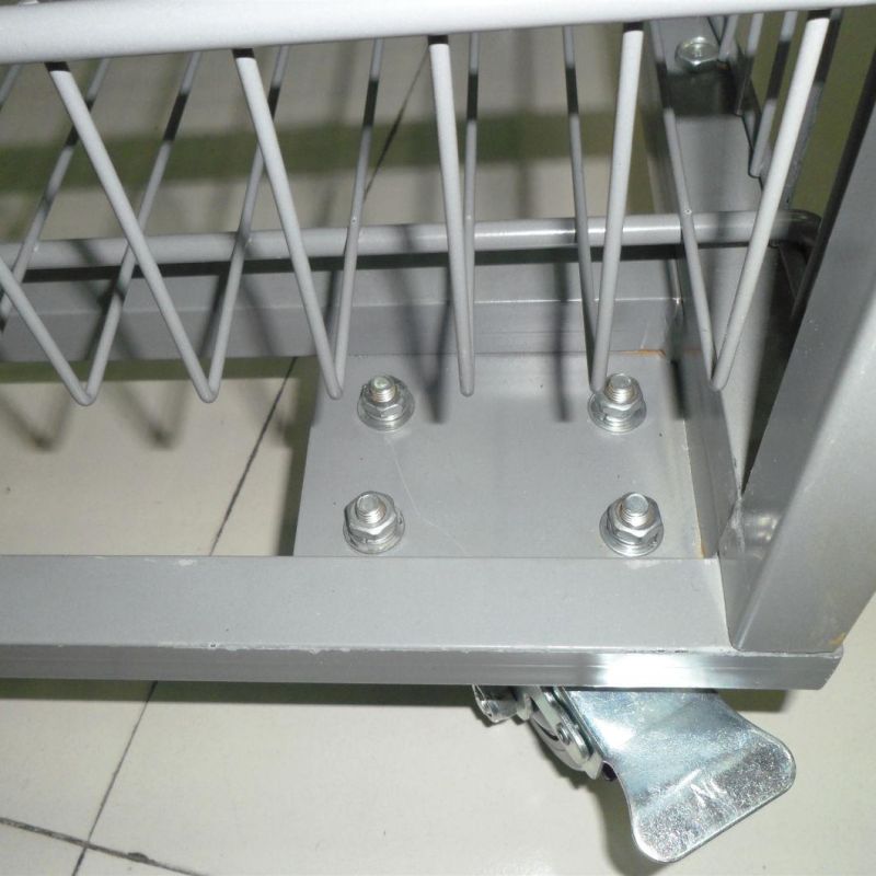 Best Selling Supermarket Grocery Shopping Trolley Carts Disassembly Roll Container