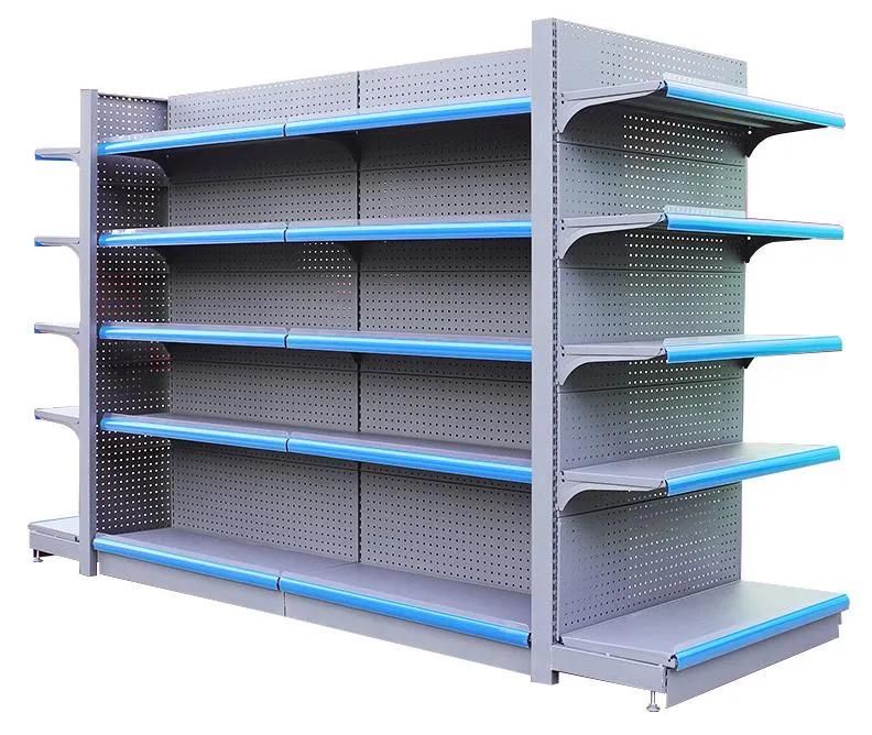 Manufacturer Promotion Single Side Double Side Gondola Shelving Display Stand Racking