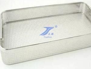 Stainless Wire Mesh Basket for Medical/Shopping Basket/Shopping Trolley (TS-LS94)