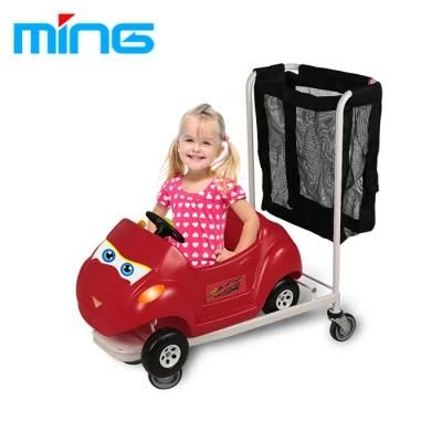 Foldable Supermarket Colorful Kids Shoppig Trolleys with Bag