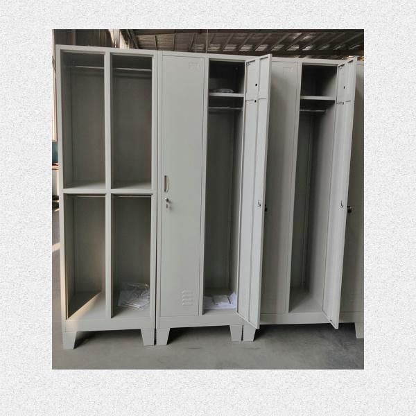 Fas-025 Kd Two Door Iron Storage Cabinet Metal Clothes Locker for Sale