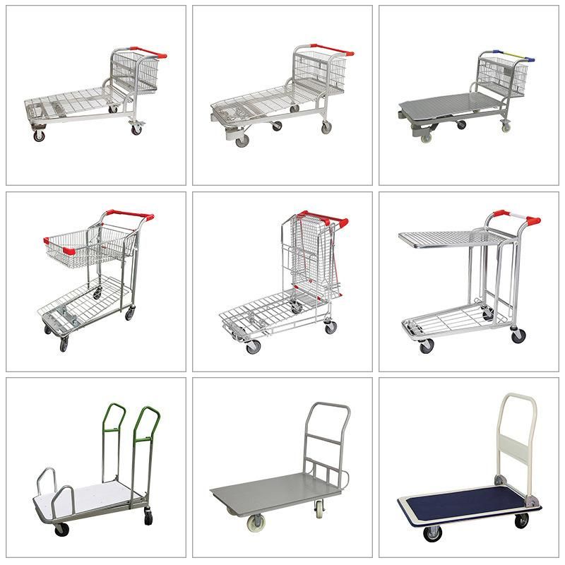 Heavy Duty Warehouse Trolley /Shopping Trolley/Shopping Cart