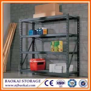 Durable Black Boltless Rivet Shelving Retail 600*300*1520 Metal Racks for Storage