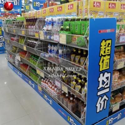 Xianda Shelf 907 Shop Fitting Display Equipment Supermarket Store Fixture Rack Shelves with High Quality