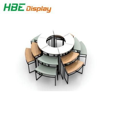 New Design Round Fruits and Vegetables Promotion Table for Shop