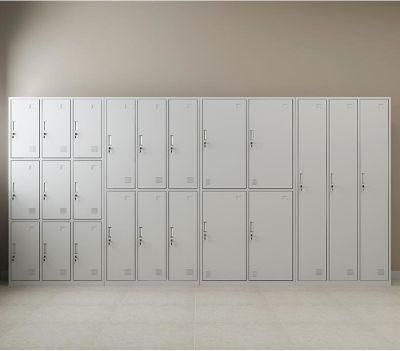 Staff Work Clothes Locker Box Storage School Locker Cabinet 6 Door Steel Locker Kabinet Loker Armario Casier Metal Armadiet