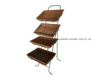 China Supplier of Display Rackchina Products/Suppliers. Metal Wire Floor Retail Store Wholesale Display Advertising Steel Display Stand Rack