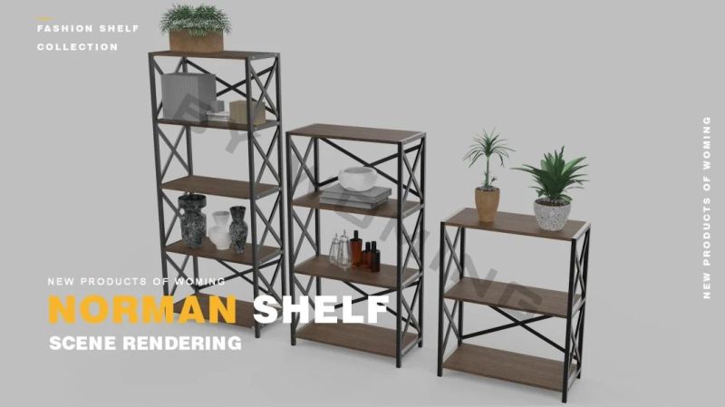 Steel Office Home 3&5 Layer Metal Storage Rack Shelf