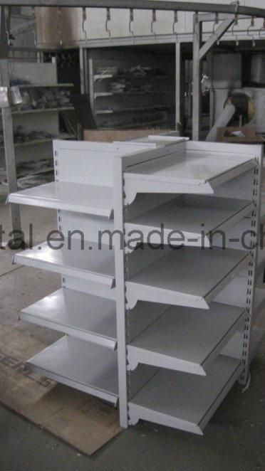 ISO9001: 2008 Certified Grocery Shelf Made of Steel