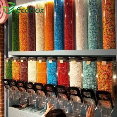 Single Cereal Dispenser Gravity Bin for Cereal&Candy Dispensing