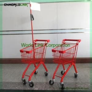 Metal Kids Supermarket Shopping Trolleys with Wheels