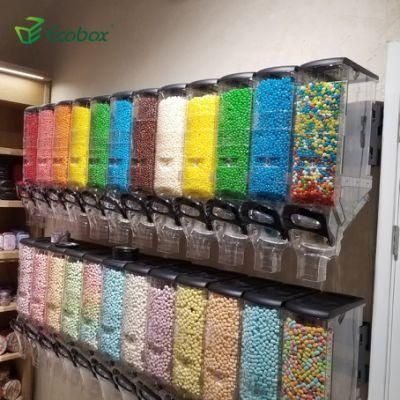 Wholesale Gravity Bin Cereal Dispenser Food Dispenser Candy Dispenser for Shop