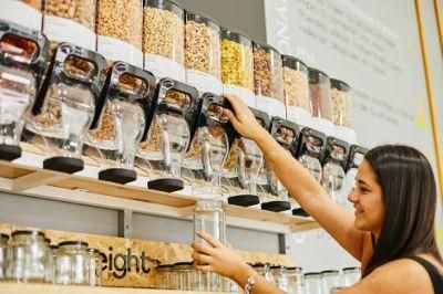 Fashion Plastic Dispensers Cereals Manufacturer Supermarket Bulk Candy Bin