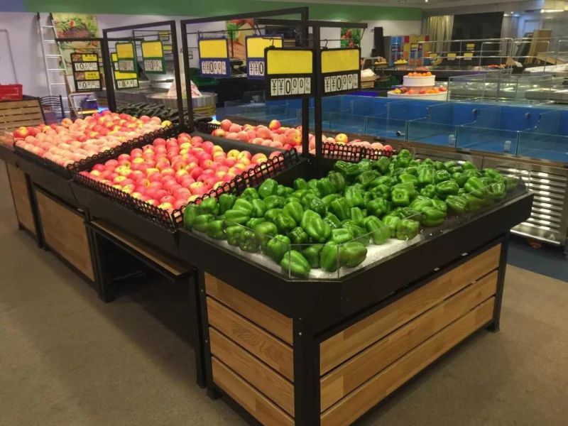 Luxury Store Supermarket Vegetable and Fruit Display Stand