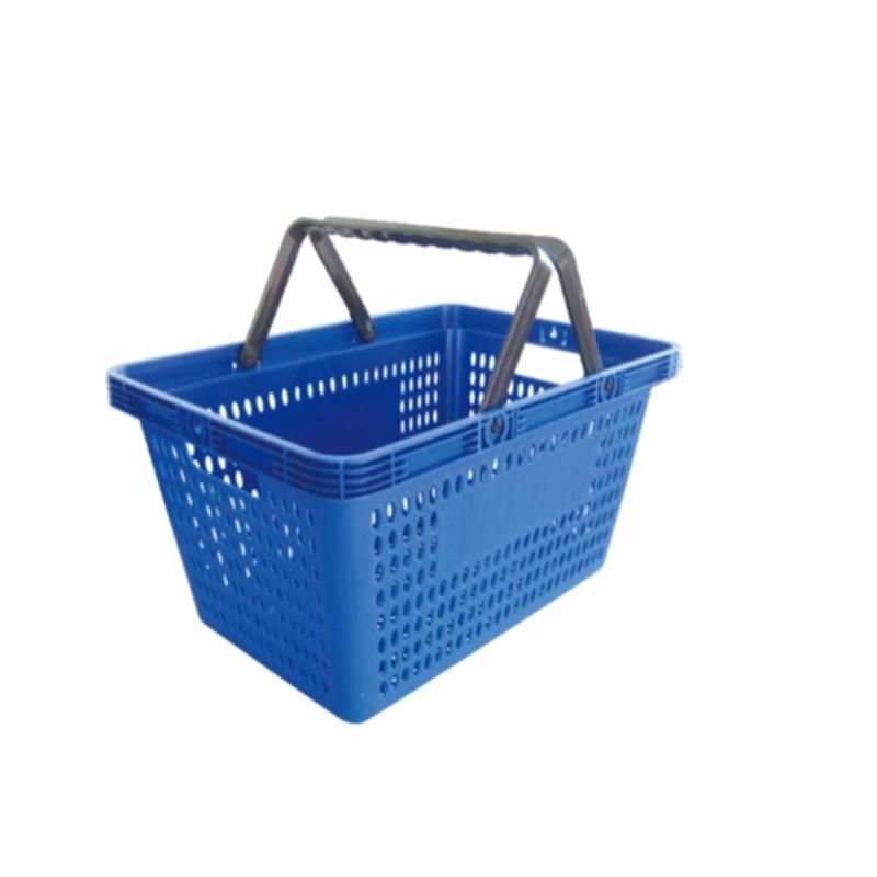 Wholesale Supermarket New PP Material Plastic Hand Shopping Basket