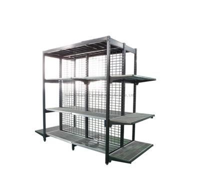 Heavy Duty Supermarket Hypermarket Metal Shelf with Ce Certification