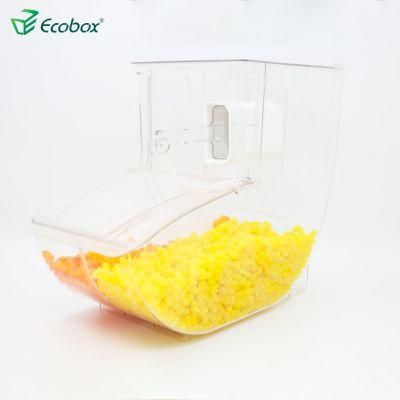 New Commercial High Clear Candy Box Plastic Food Container Bulk Food Bin for Shop