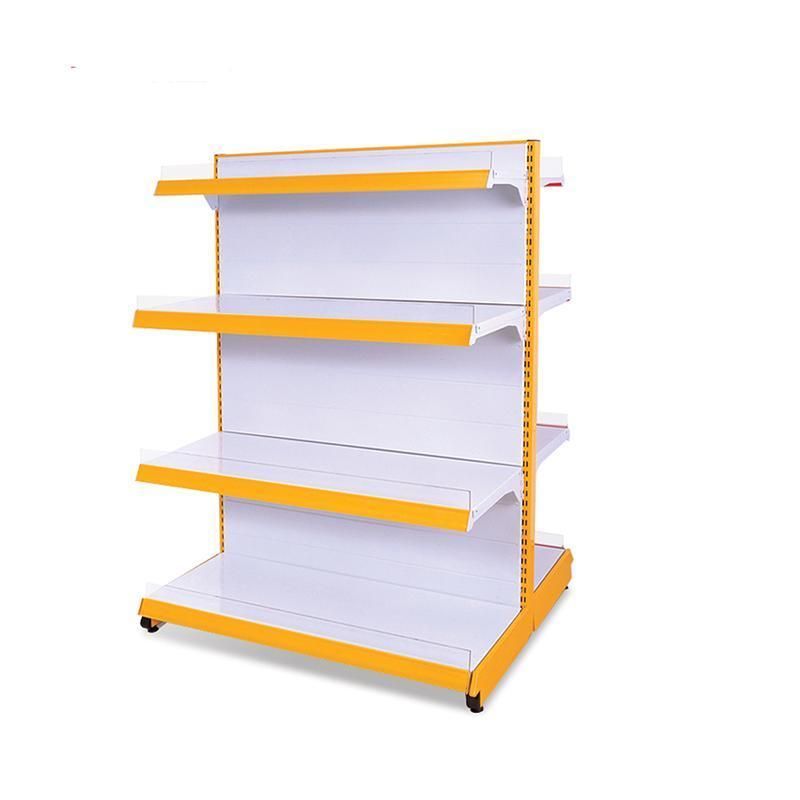 Store Display Shelf Metal Gondola Customized Supermarket Shelf