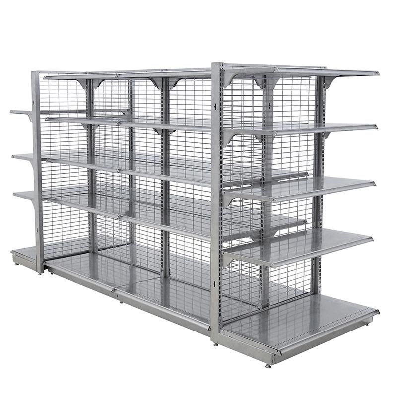 Customized Gondola Shelf Back Mesh Shelf