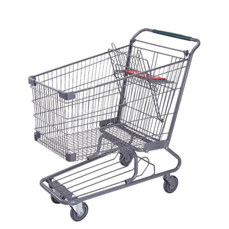 Factory Wholesale Foldable Custom Shopping Cart Trolley Outdoor Folding Supermarket Trolley