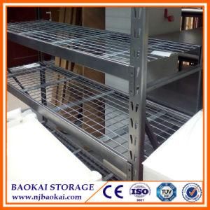 Warehouse Supermarket Rivet Angle Shelves Storage Rack