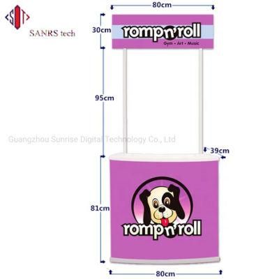 Hot Sale Promotion Sampling Pop up Exhibition Display Table