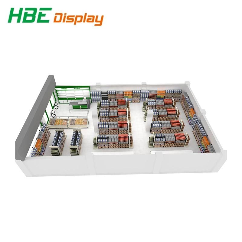 China Factory Duarable Metal Retail Store Fixture