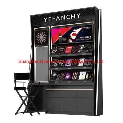 Cosmetic Cabinet Perfume Display Rack Customized Display Lipstick Stand Makeup Furniture