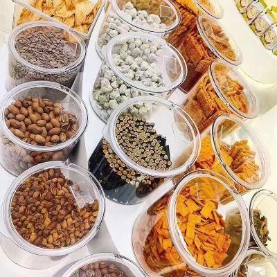 Ecobox Food Bins Snack Candy Rice Grain Dry Food Airtight Bulk Scoop Bin for Shop