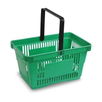 Durable Supermarket Shopping Plastic Basket