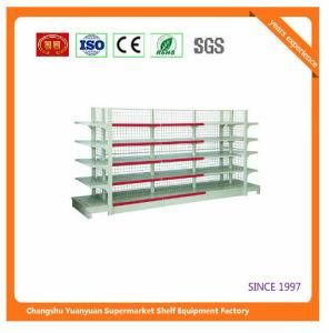 Metal Supermarket Shelf/Steel Shelf for Retail Store 08104 Display Shelf