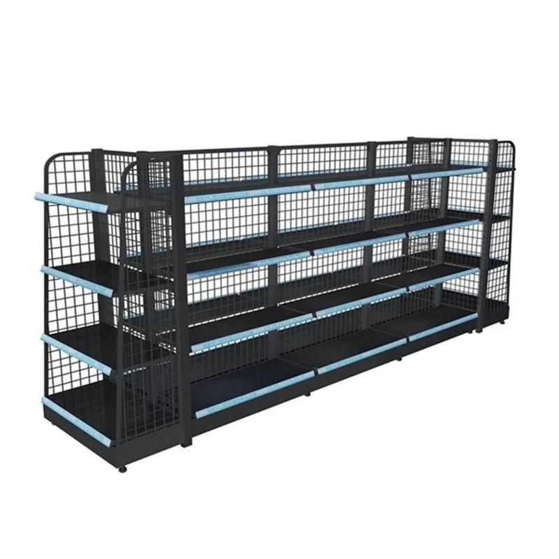 Wholesale Single Sided Multi-Layer Display Rack Gondola Supermarket Shelf