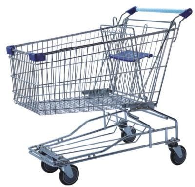 Wire Supermarket Grocery Shopping Trolley Dimensions Cart