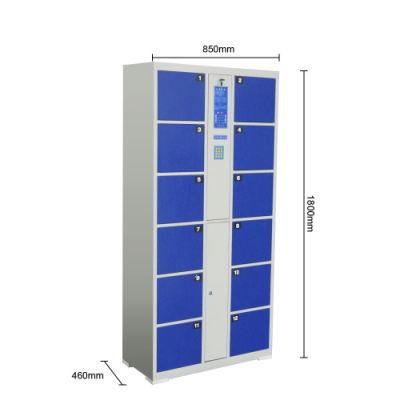 Smart Cabinet Storage Locker Steel Intelligent Parcel Delivery Locker with Pin Code Waterproof Smart Locker Package Storage Gdlt