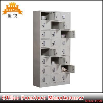 Hot Sale Metal Furniture Hotel Storage Use 24 Door Locker