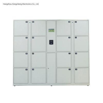 Cold Rolled Steel Password DC Electronic Gym Lockers Intelligent Locker