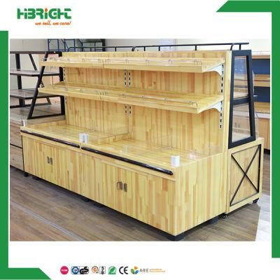 Wooden Bakery Bread Cake Display Stand