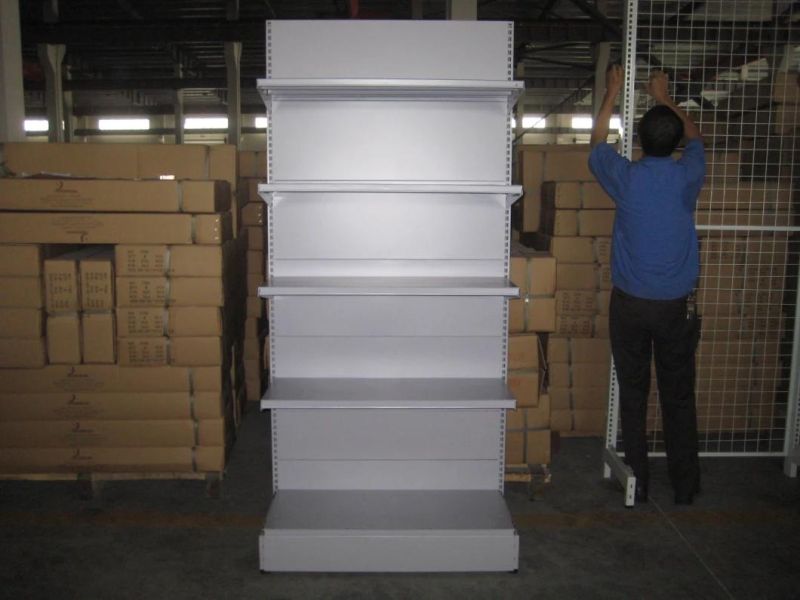 Supermarket Single Sided Gondola Shelf