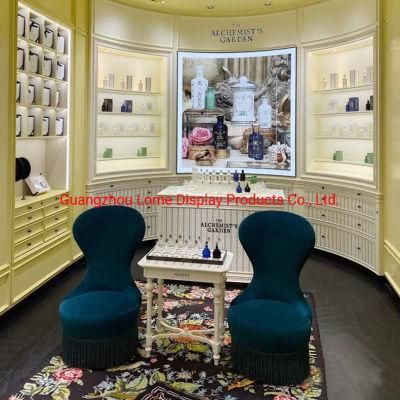 Cosmetic Display Showcase Cabinet Makeup Beauty Skincare Stand Perfume Rack