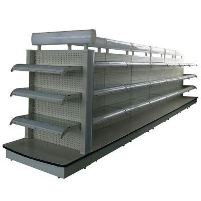 High-Quality Metal Double-Side Supermarket Cosmetics Display Shelves