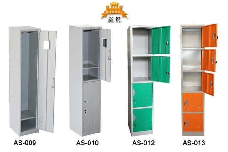 Fas-011 Kd Structure Kids Metal 3 Door Locker Steel Almirah Single Door Locker