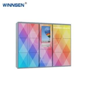 Best Selling Automated Laundry Locker Accept European Payment for Sports Center